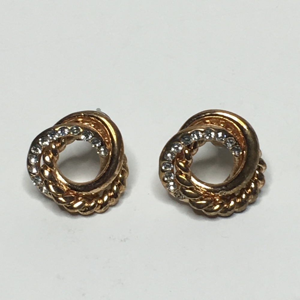 Gold Stud Earrings